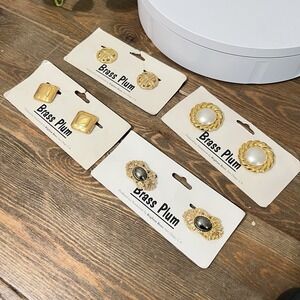 Vintage Shoe Clips Brighton Bows For‎ Nordstrom Set Of 4 Pairs